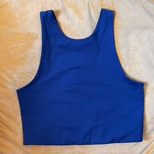 Navy Blue Dylan Girlfriend Collective sports bra/tank